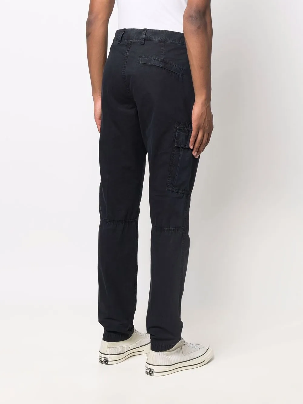 Stone Island Compass-patch Cargo Trousers - Farfetch