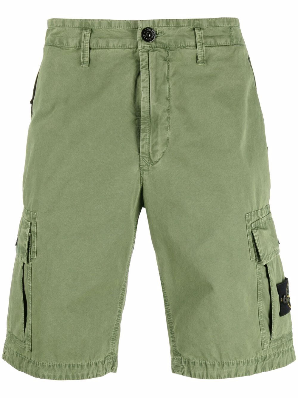 

Stone Island patch pocket bermuda shorts - Green