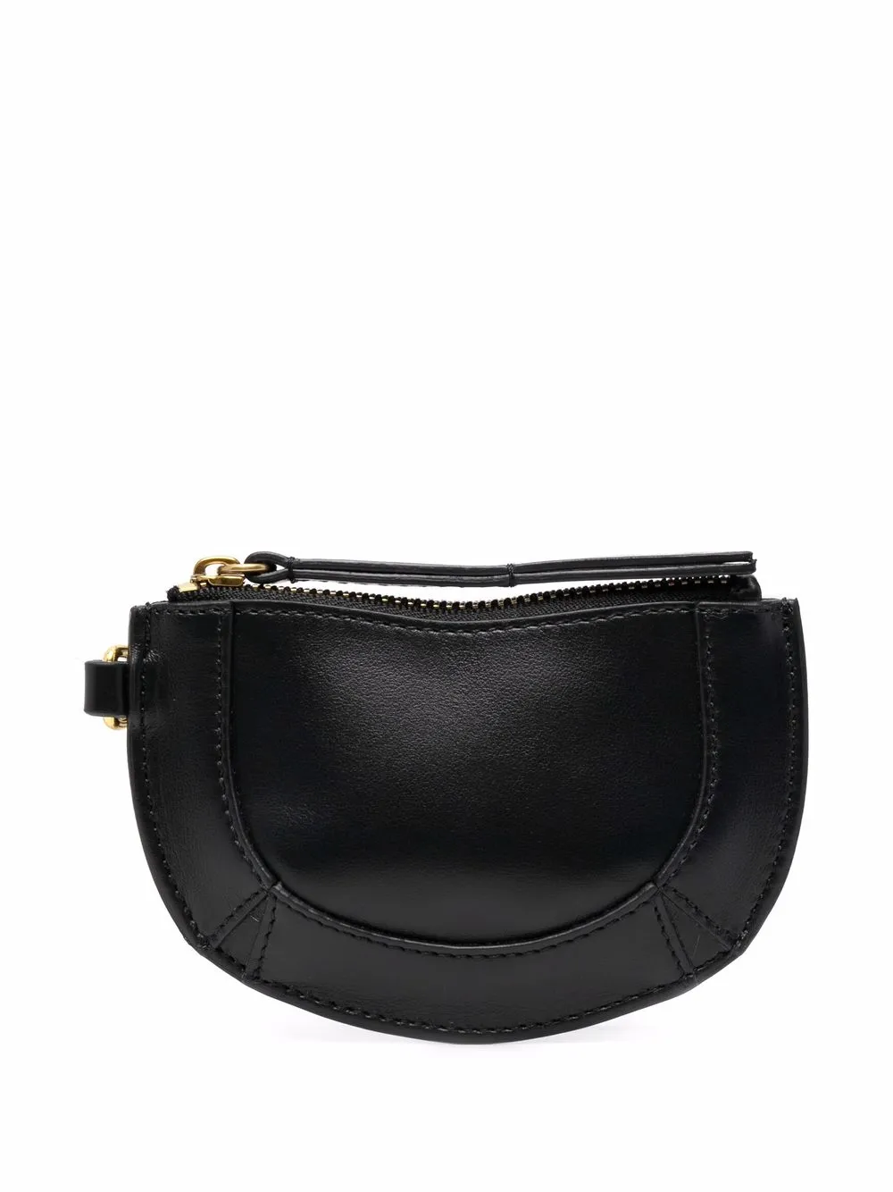 

Isabel Marant Soko leather clutch - 01BK BLACK