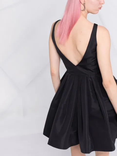 Alexander McQueen zip-detail Mini Dress - Farfetch