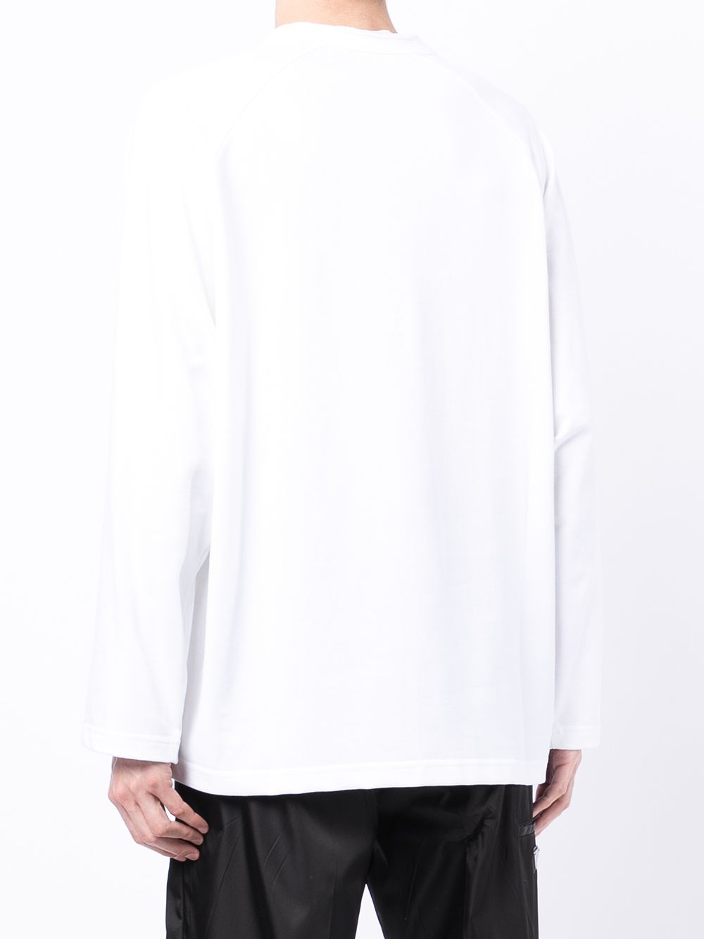 фото Craig green eyelet crew-neck long-sleeve top