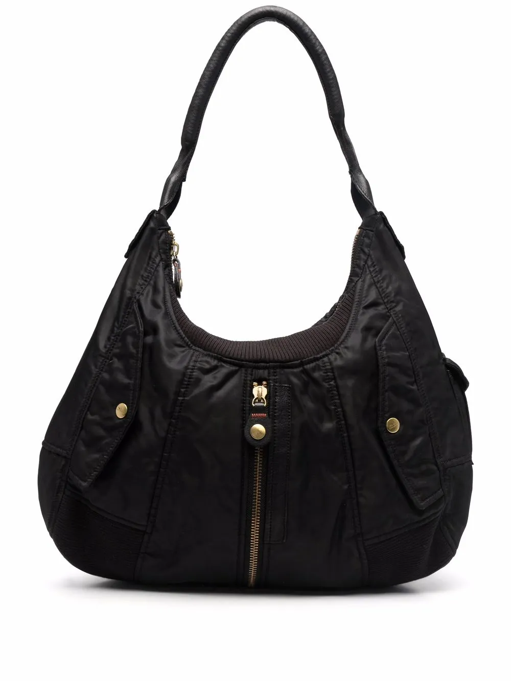 Jean Paul Gaultier Pre-Owned 1990s bomber-style Shoulder Bag ...