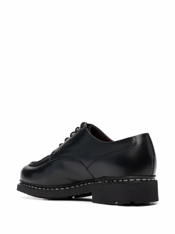 Paraboot Chambord Leather Derby Shoes | Black | FARFETCH