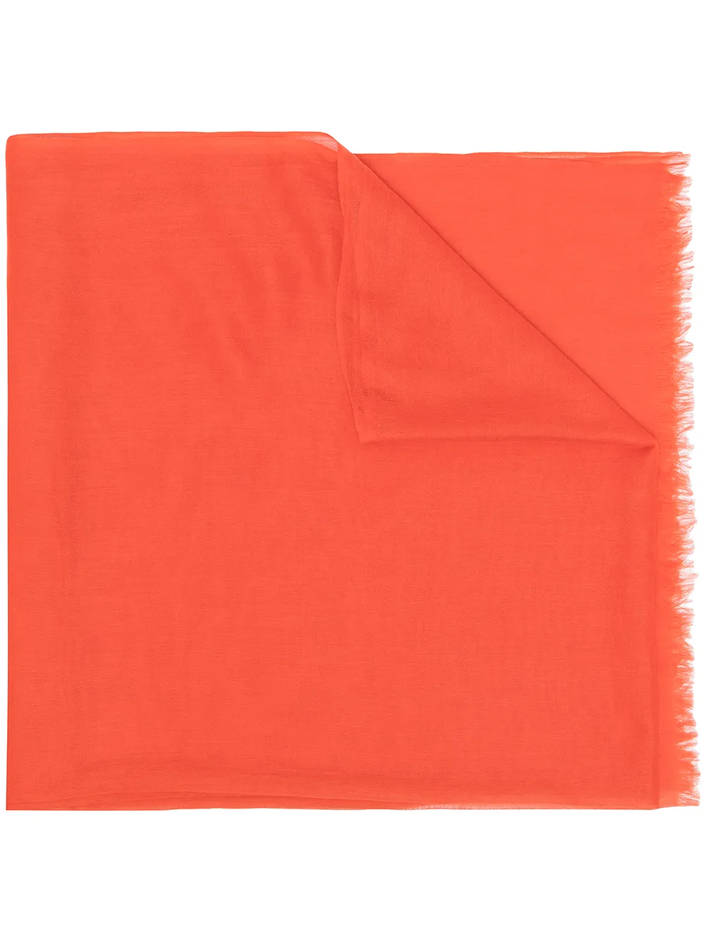 

N.Peal ultrafine Pashmina cashmere shawl - Orange