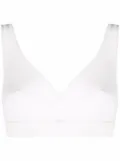 ERES Sasha wireless cropped bra - White