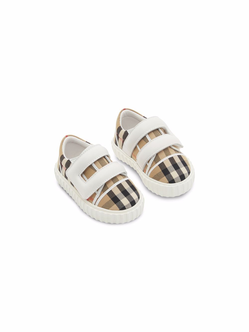 фото Burberry kids кеды в клетку vintage check