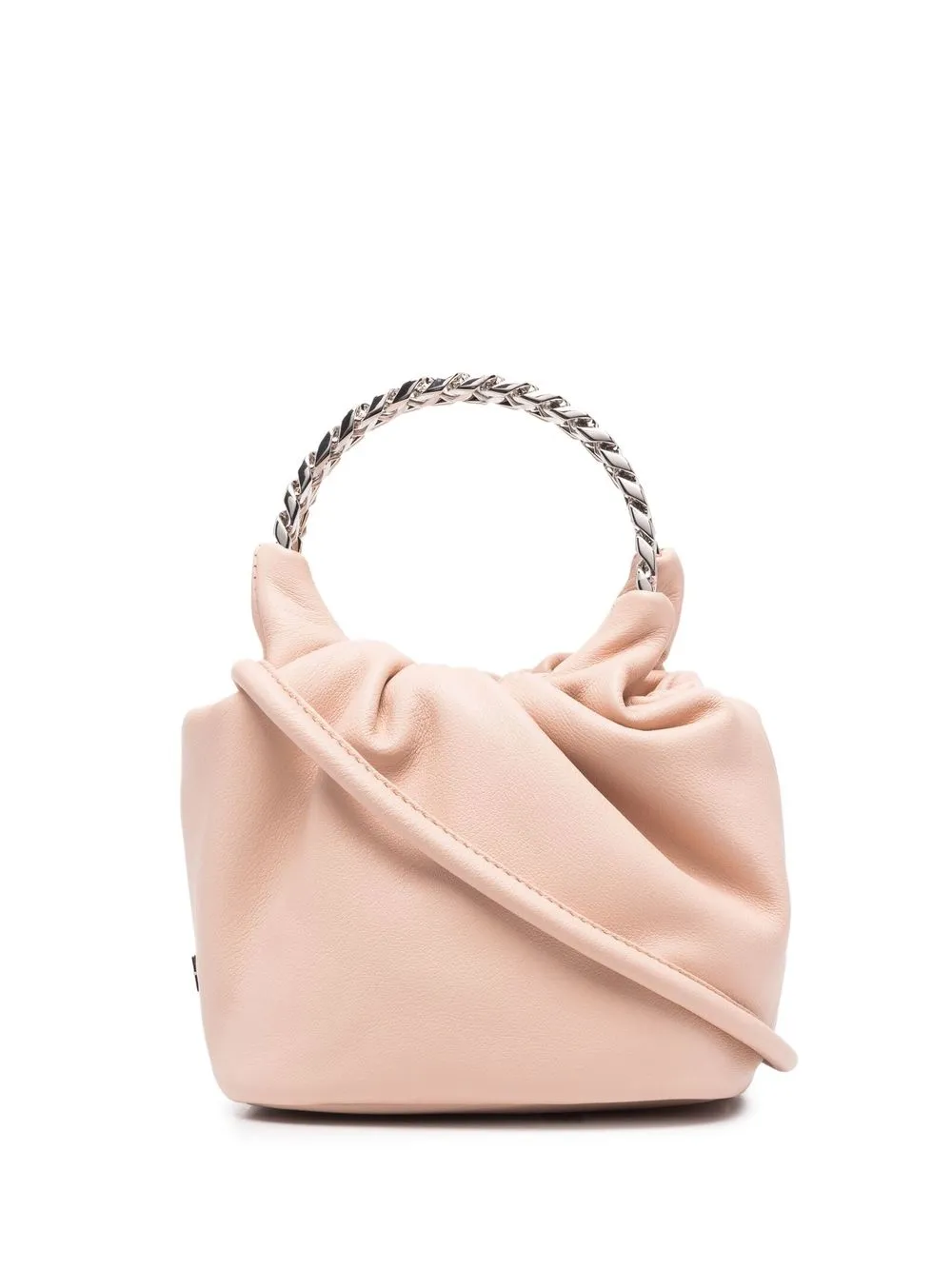 

Casadei bolsa bucket con asa de cadena - Rosado