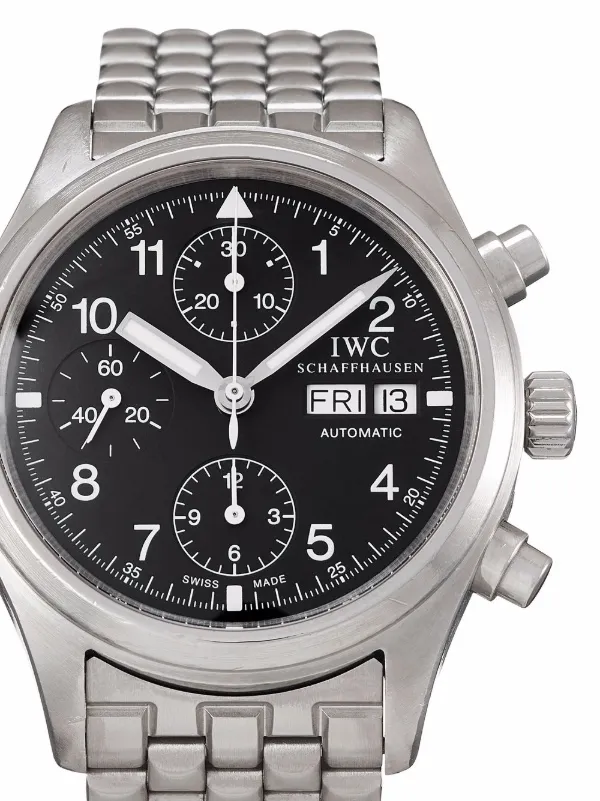 IWC Schaffhausen 2004 Pre-Owned Watch Chronograph 39mm - MhscfootShops