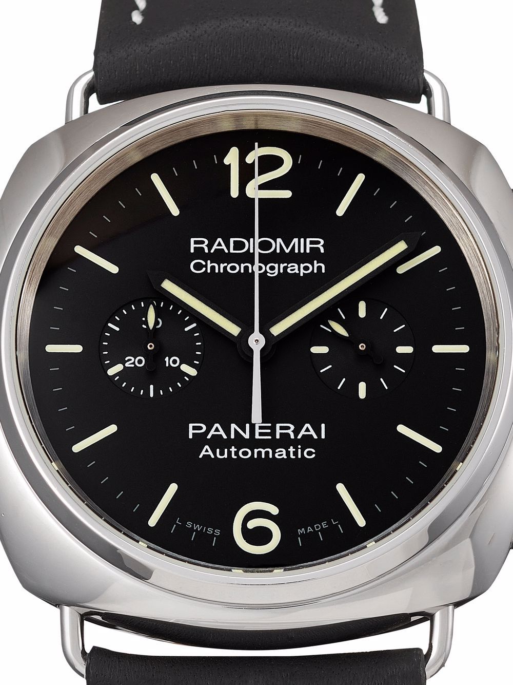 фото Panerai наручные часы luminor flyback pre-owned 44 мм 2017-го года