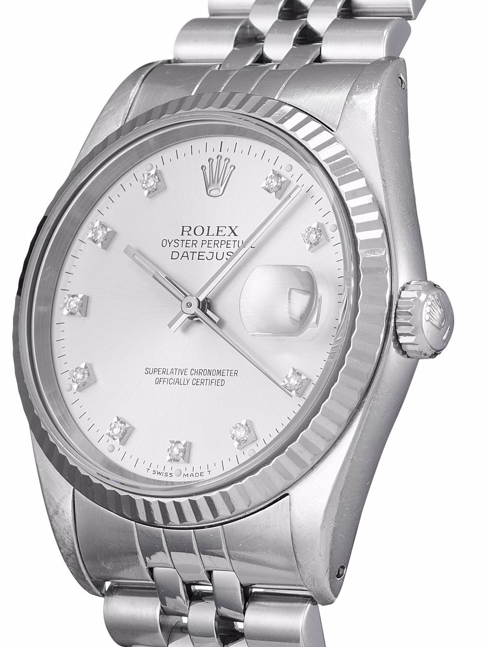 фото Rolex наручные часы datejust pre-owned 36 мм 1990-х годов