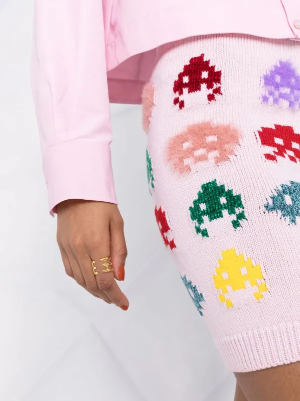Stella McCartney ステラ・マッカートニー Alien ミニスカート - FARFETCH