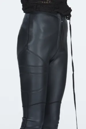 Eco-Leather Trousers