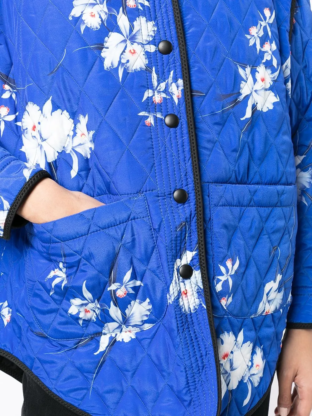 Nº21 floralprint Quilted Jacket Farfetch