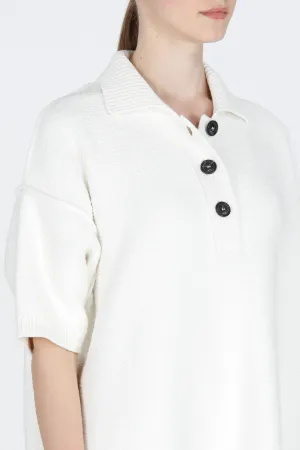 Knitted Shirt Dress