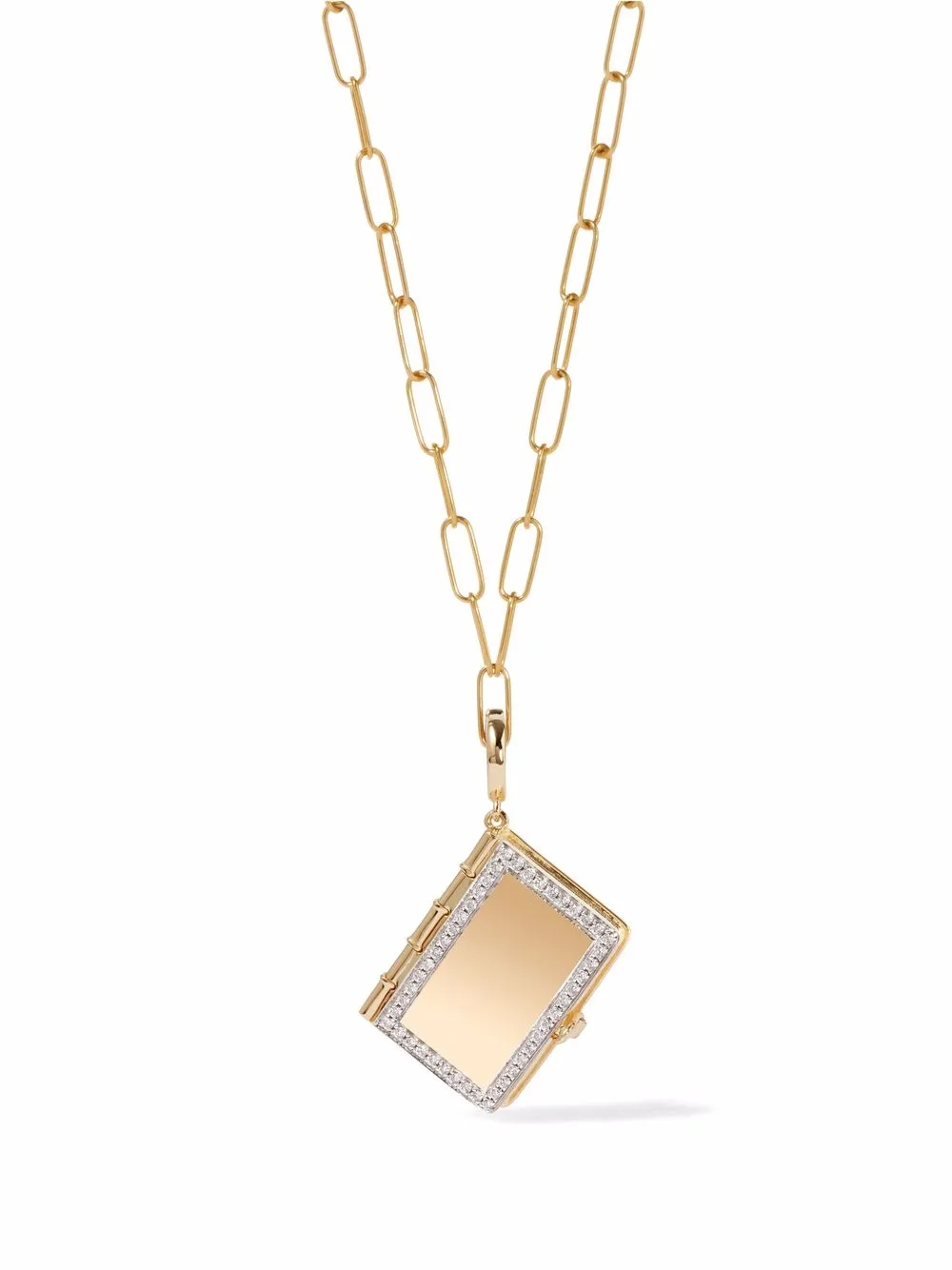 

Annoushka dije Mythology Book Locket en oro amarillo de 18kt con diamante - Dorado