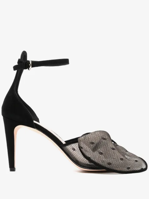 RED(V) RE(D)BEL bow sandals