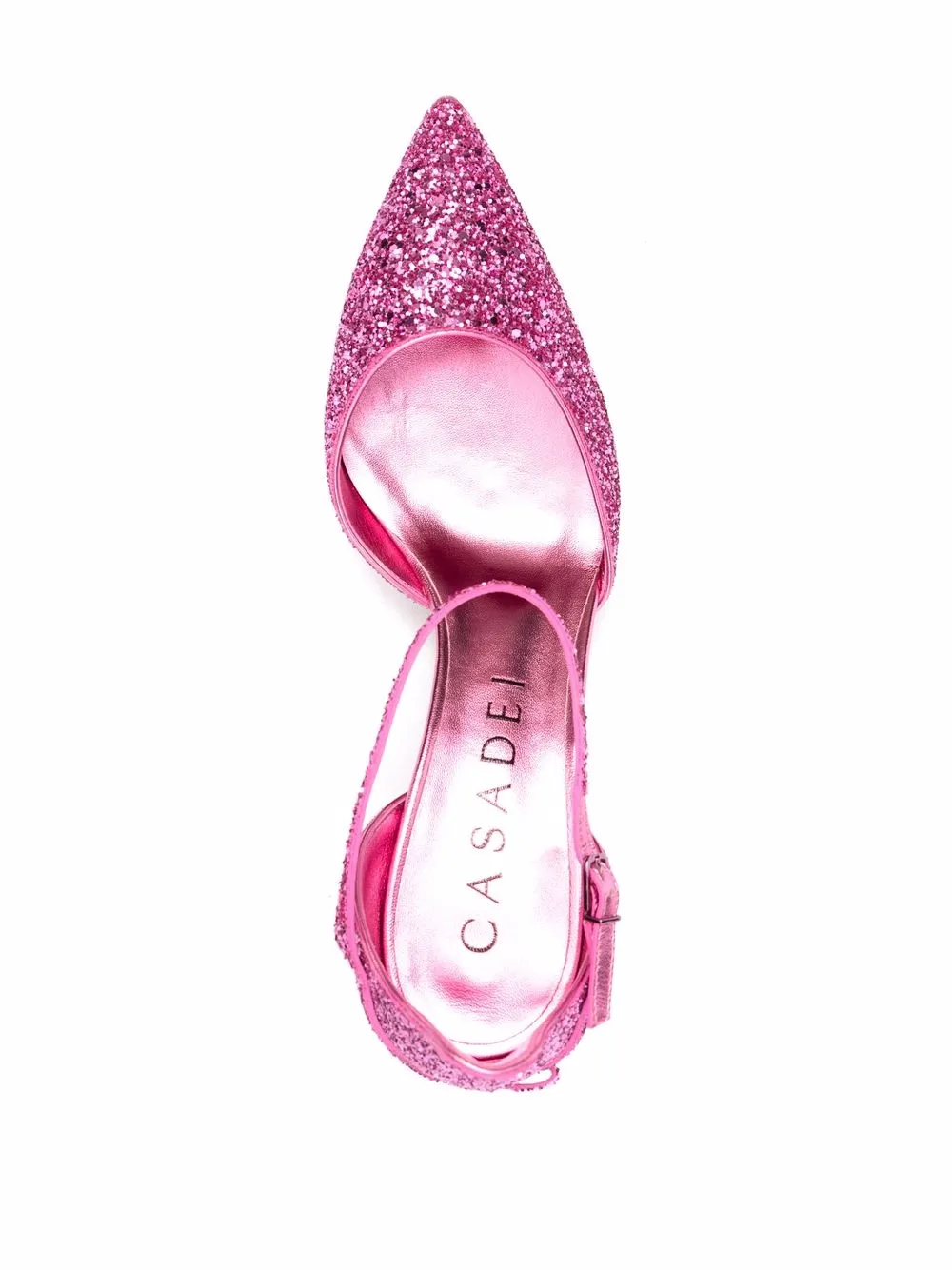 фото Casadei туфли k blade penny с блестками