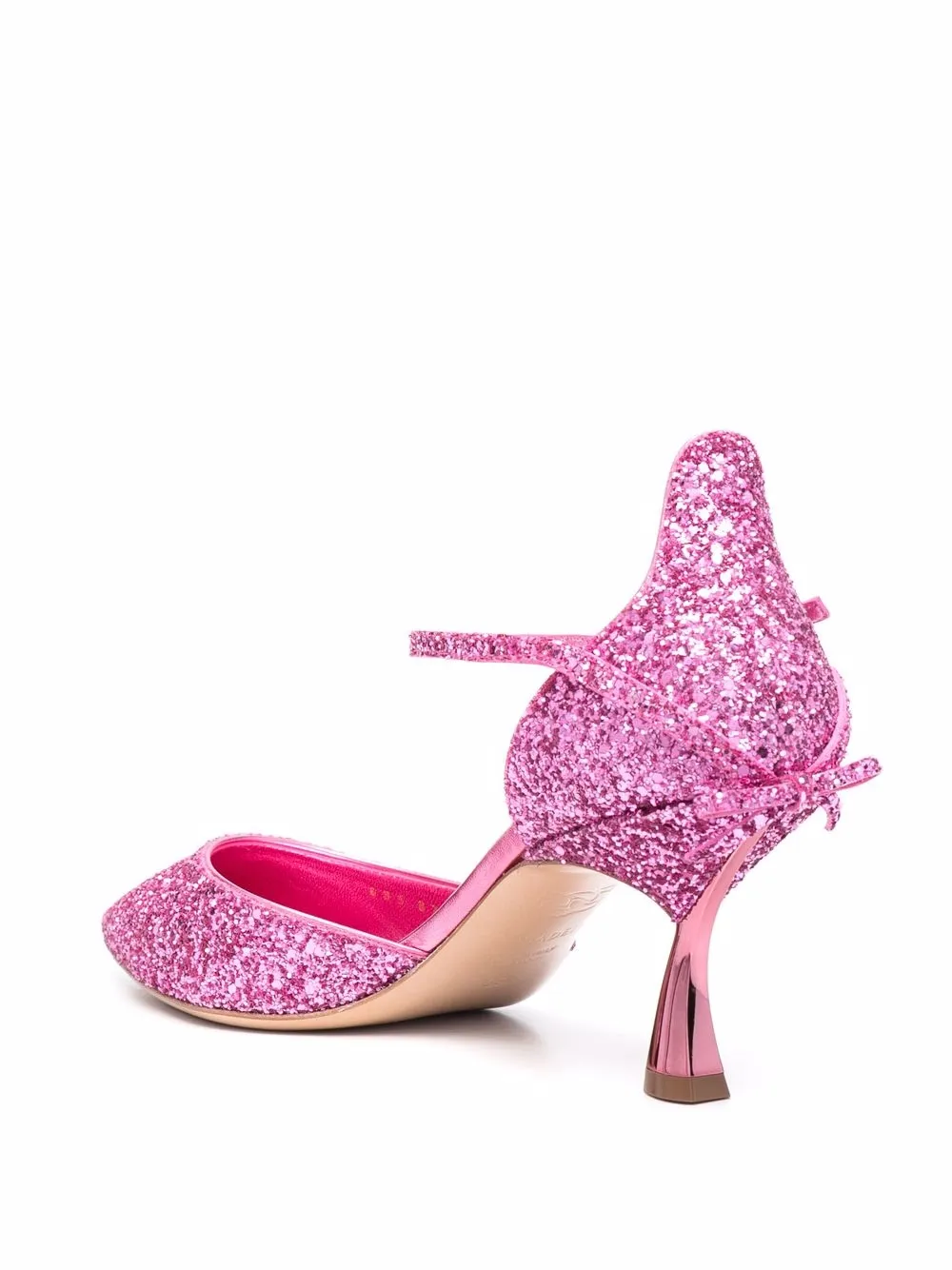 фото Casadei туфли k blade penny с блестками