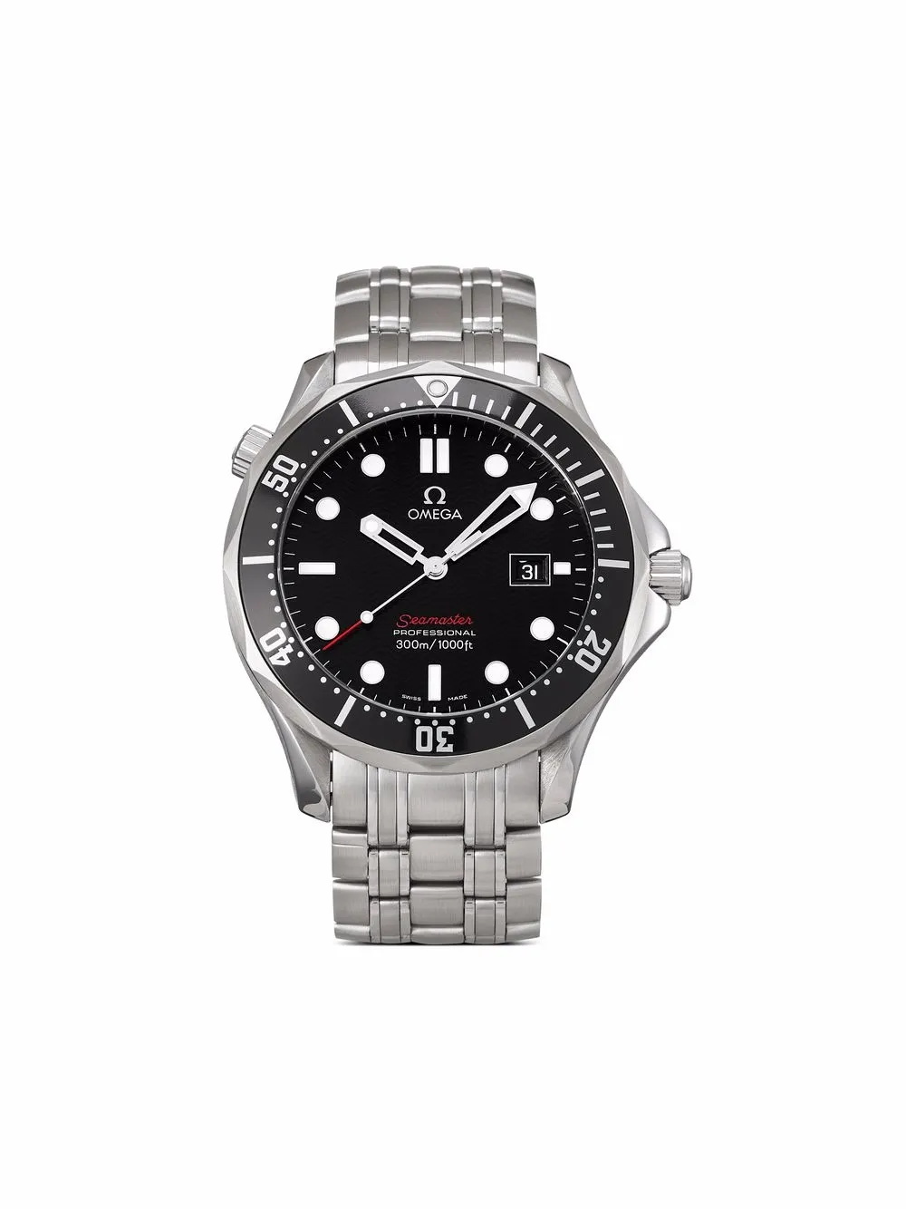 фото Omega наручные часы seamaster diver 300m pre-owned 41 мм 2008-го года