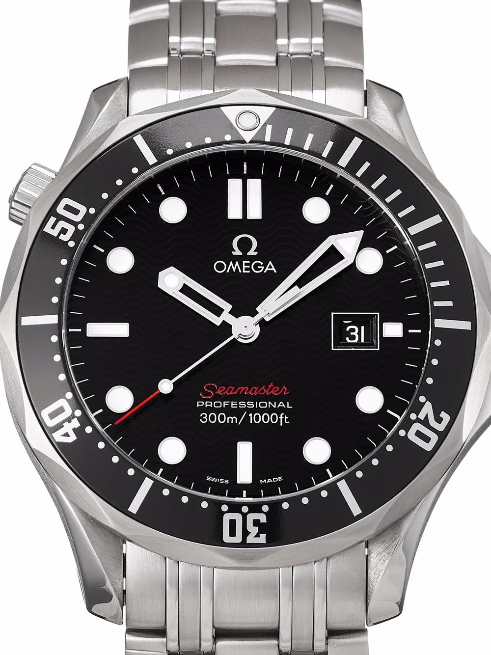фото Omega наручные часы seamaster diver 300m pre-owned 41 мм 2008-го года