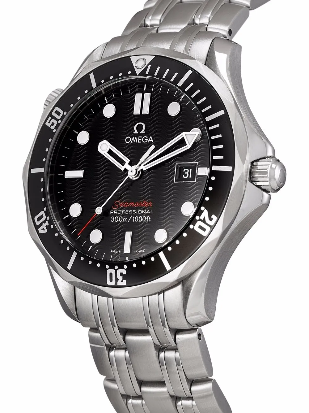 фото Omega наручные часы seamaster diver 300m pre-owned 41 мм 2008-го года