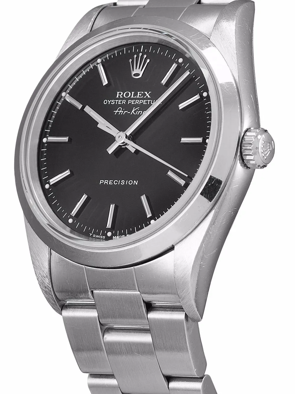 фото Rolex наручные часы air-king precision pre-owned 34 мм 1995-го года