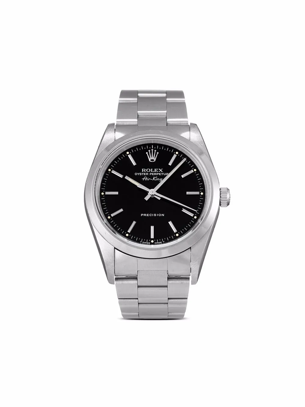 фото Rolex наручные часы air-king precision pre-owned 34 мм 1995-го года