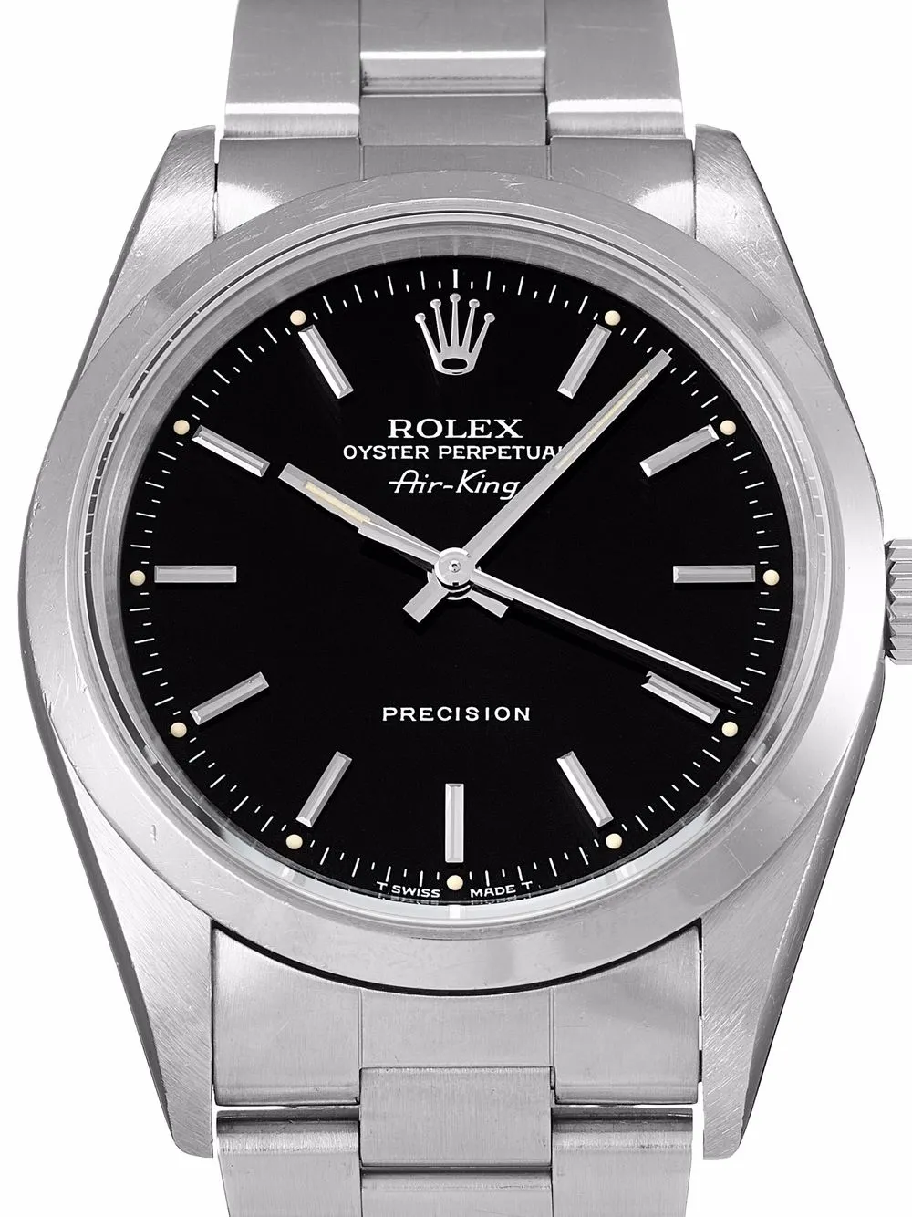 фото Rolex наручные часы air-king precision pre-owned 34 мм 1995-го года