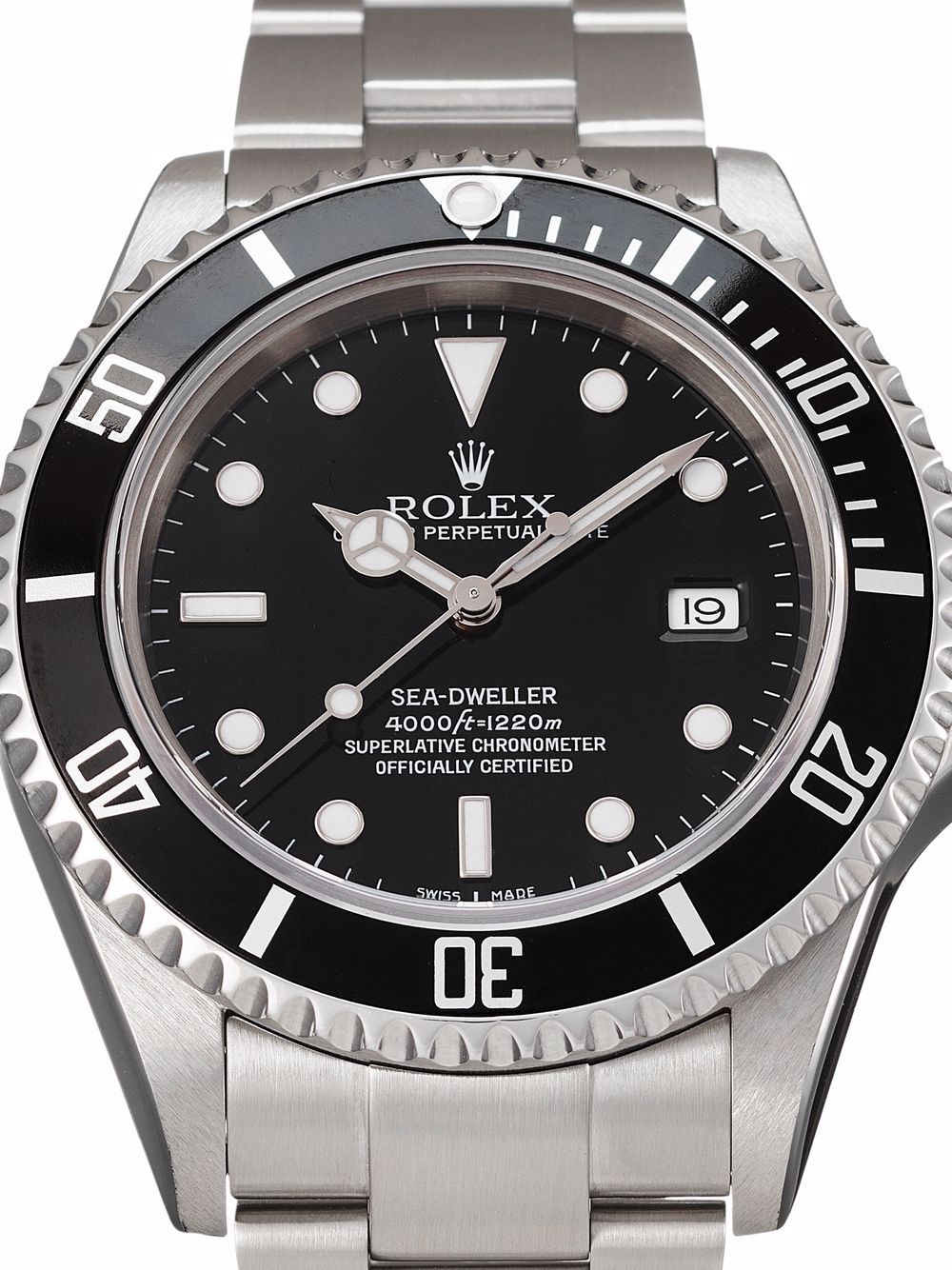 фото Rolex наручные часы sea-dweller pre-owned 40 мм 2005-го года