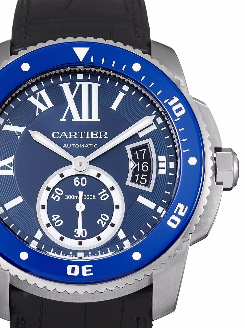 фото Cartier наручные часы calibre diver pre-owned 42 мм