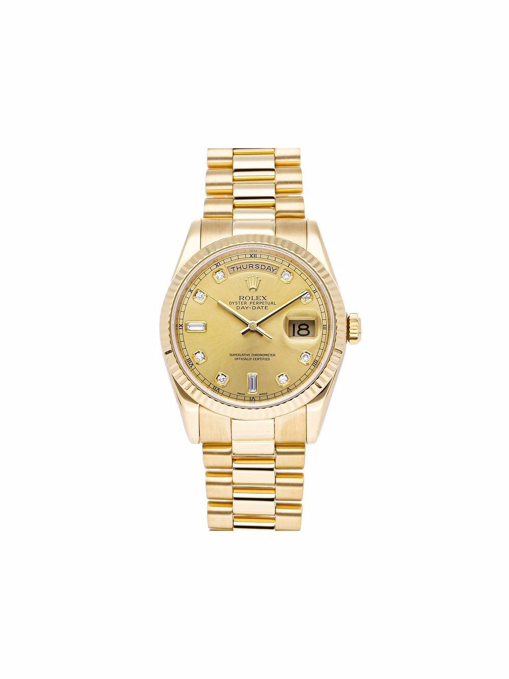 фото Rolex наручные часы day-date pre-owned 36 мм 2000-го года