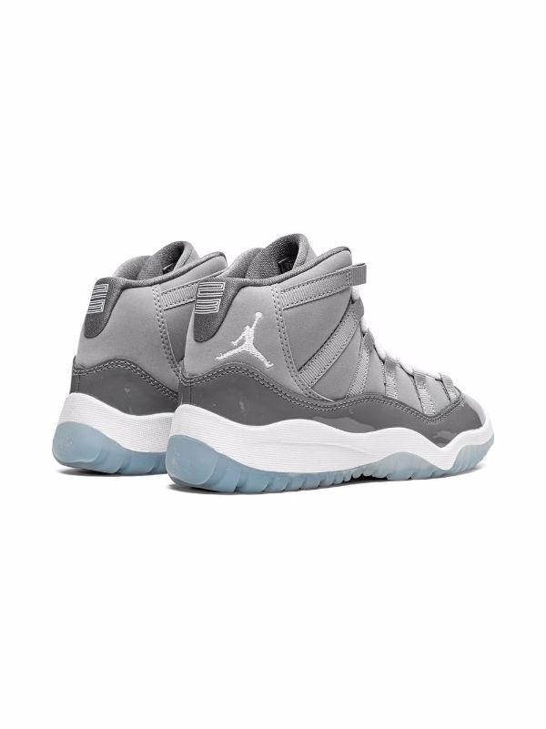 Jordan Kids 11 Retro "Cool Grey 2021" Sneakers - Farfetch