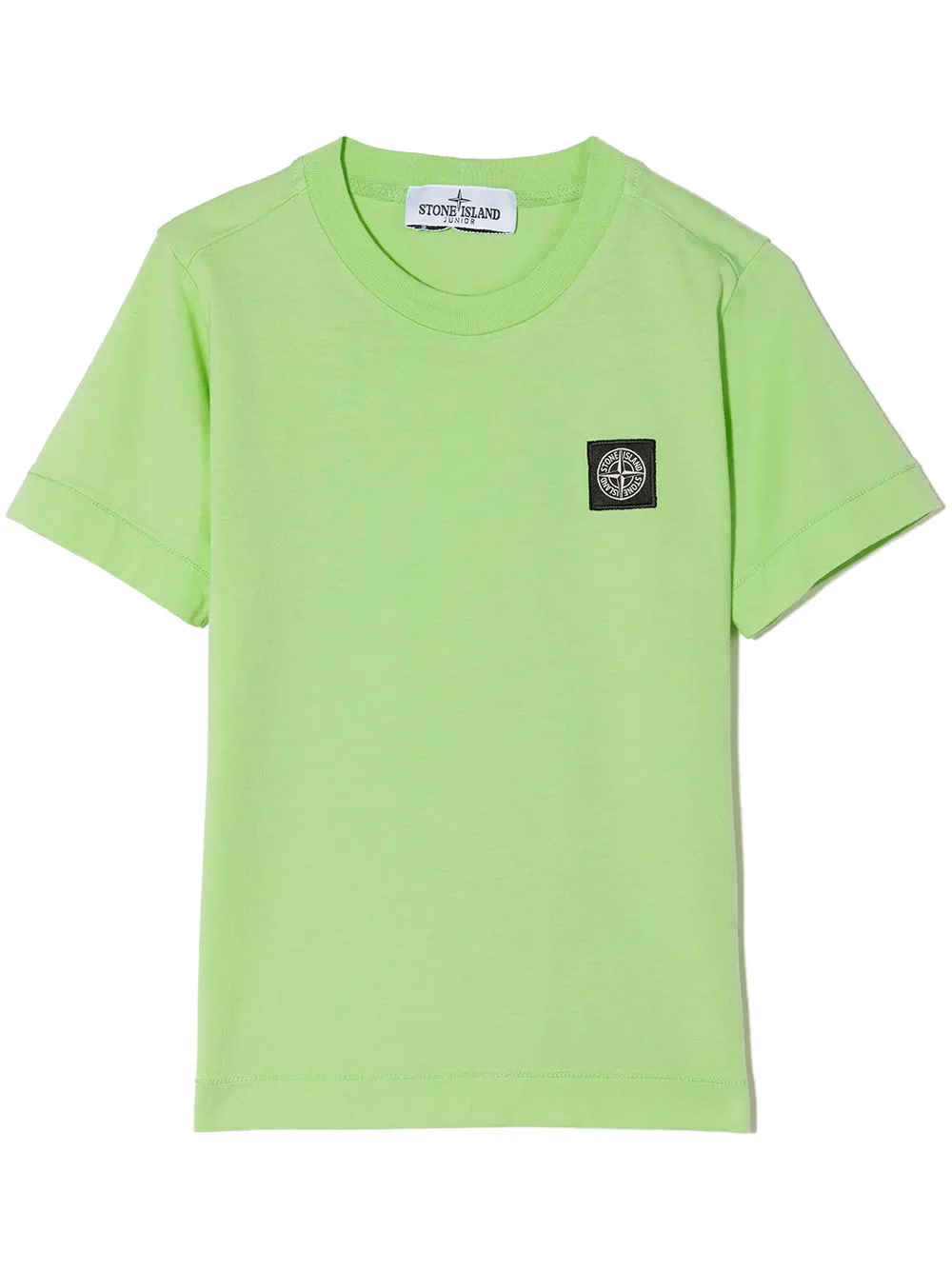 

Stone Island Junior TEEN chest logo-patch T-shirt - Green