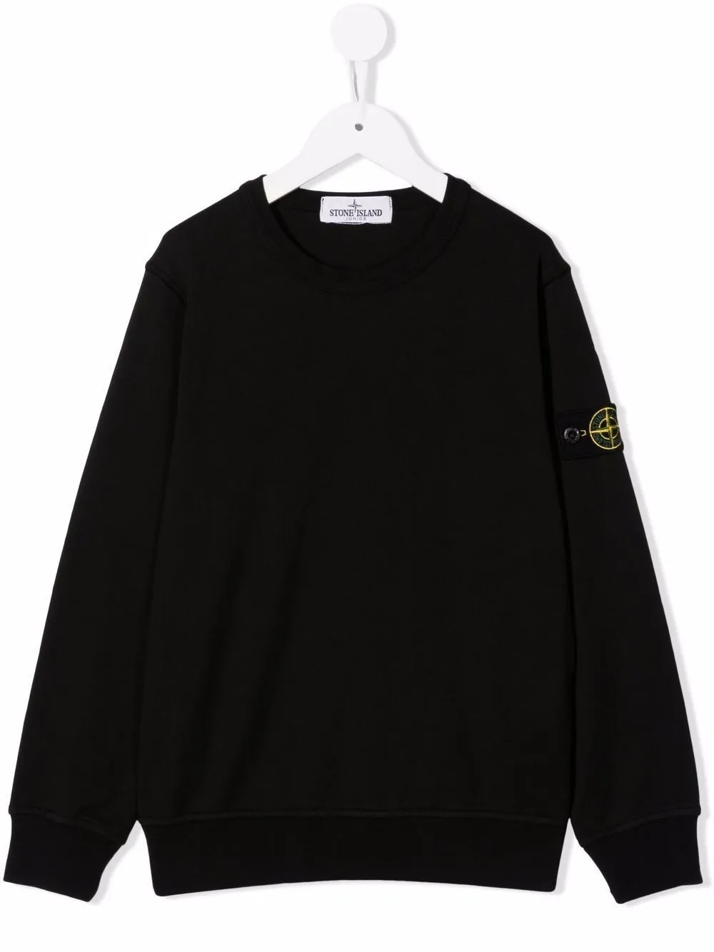 Stone Island Sweater In Black