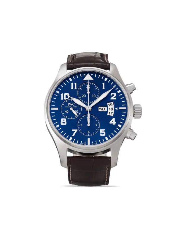 IWC Schaffhausen 2015 pre-owned Pilot's Watch Chronograph Edition \