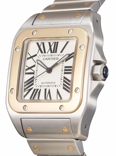Cartier 2007 pre-owned Santos 38mm 