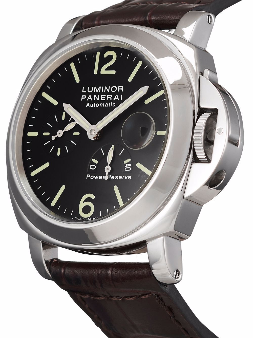 фото Panerai наручные часы luminor pre-owned 44 мм 2002-го года