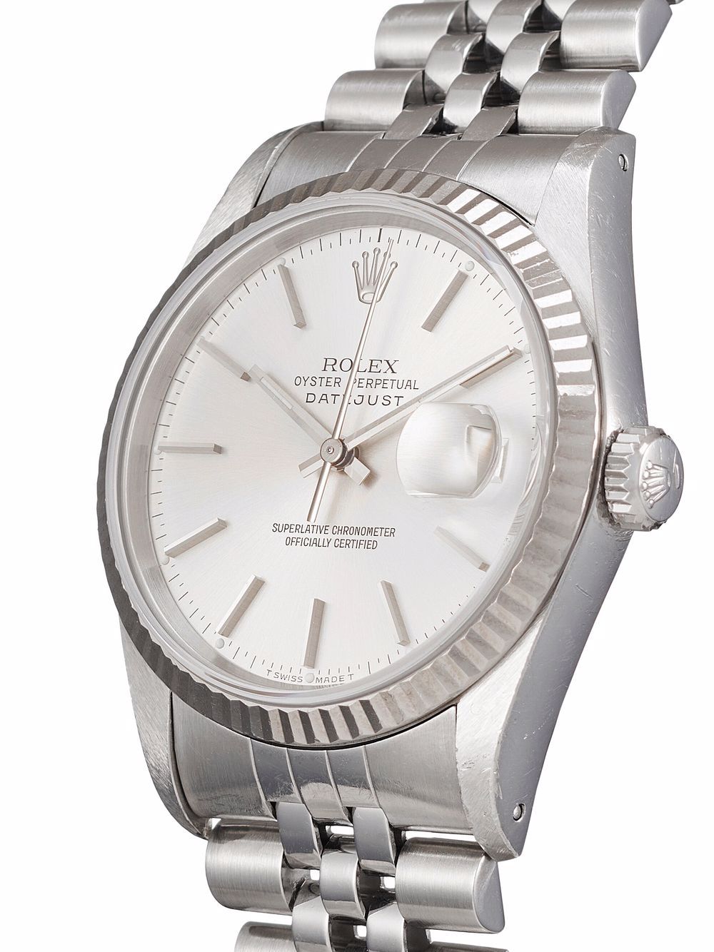 фото Rolex наручные часы datejust pre-owned 36 мм 1990-х годов