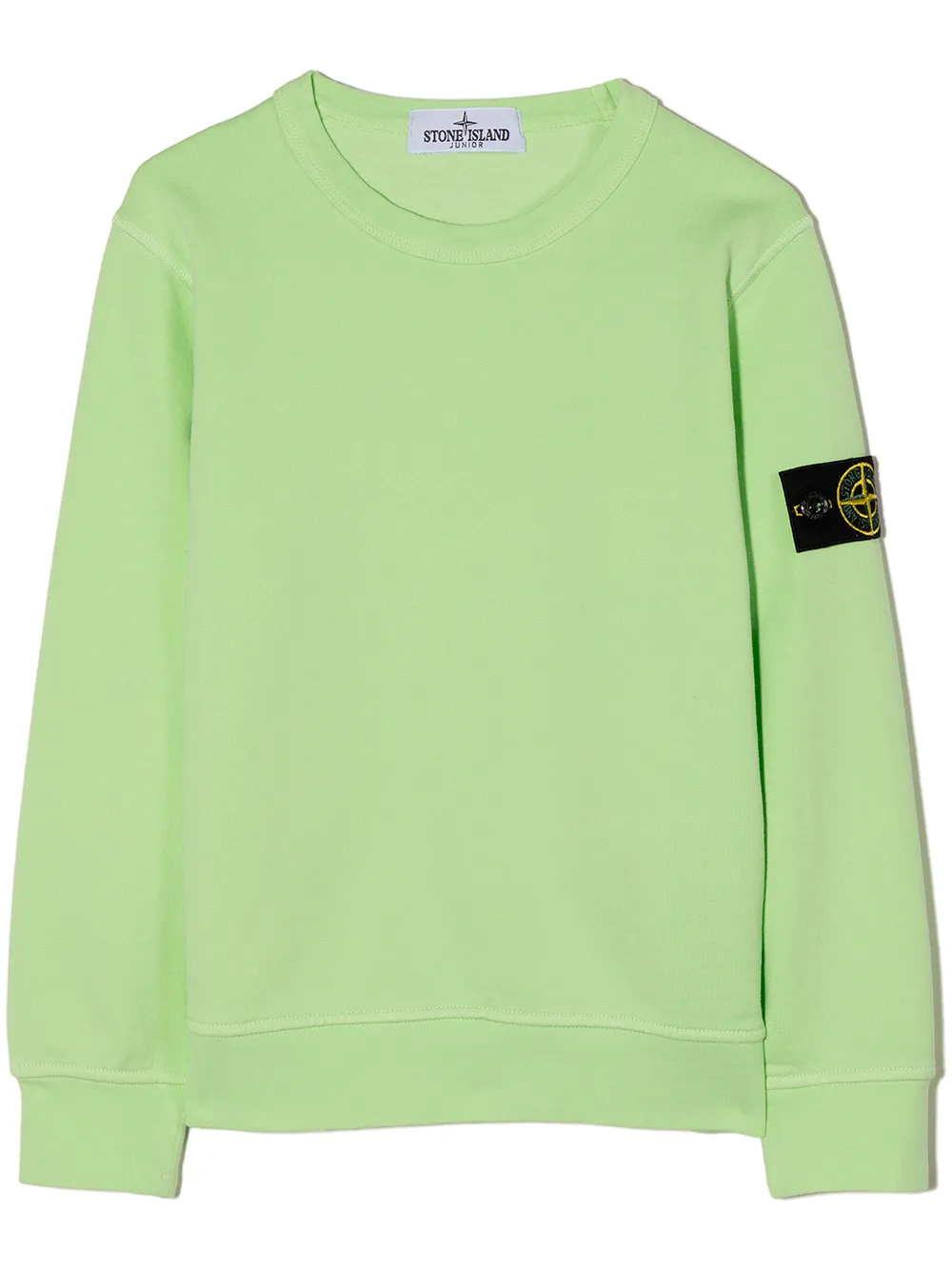 

Stone Island Junior sudadera con distintivo de brújula - Verde