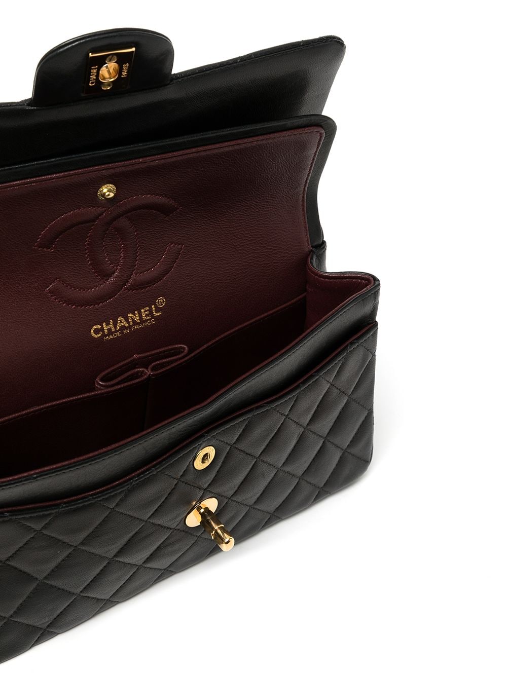 фото Chanel pre-owned маленькая сумка на плечо double flap 1998-го года