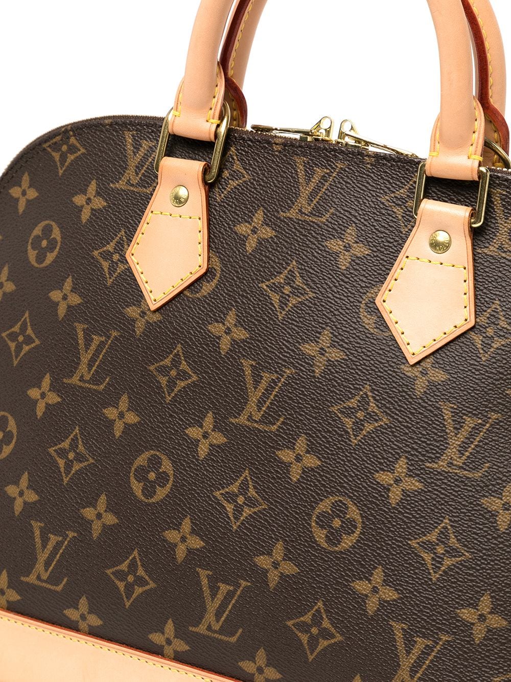 Louis Vuitton 2015 pre-owned Monogram Shiny Alma PM Handbag - Farfetch