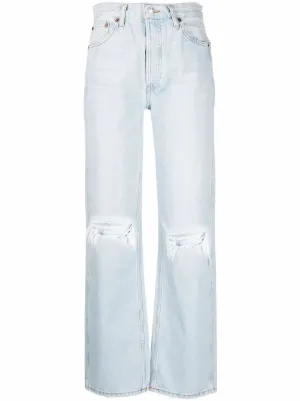 Women's Designer Wide Leg Jeans 2018 