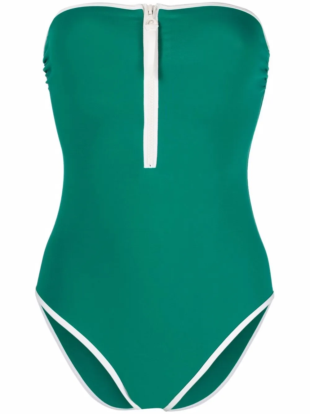 

ERES Crawl bandeau swimsuit - Green