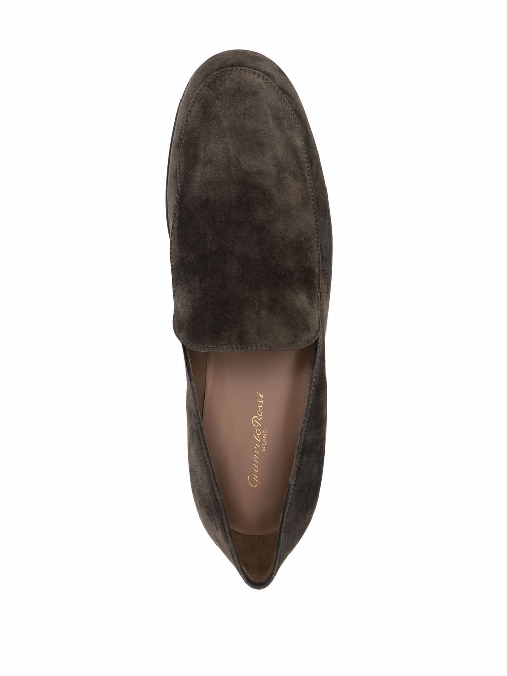 Gianvito Rossi Marcello suede loafers Men