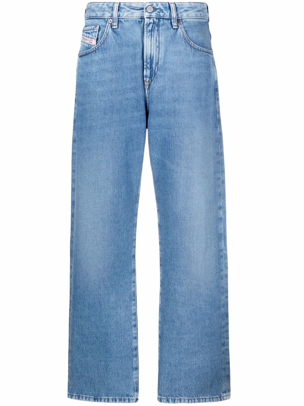 Diesel mid-waist Cropped Jeans - Farfetch
