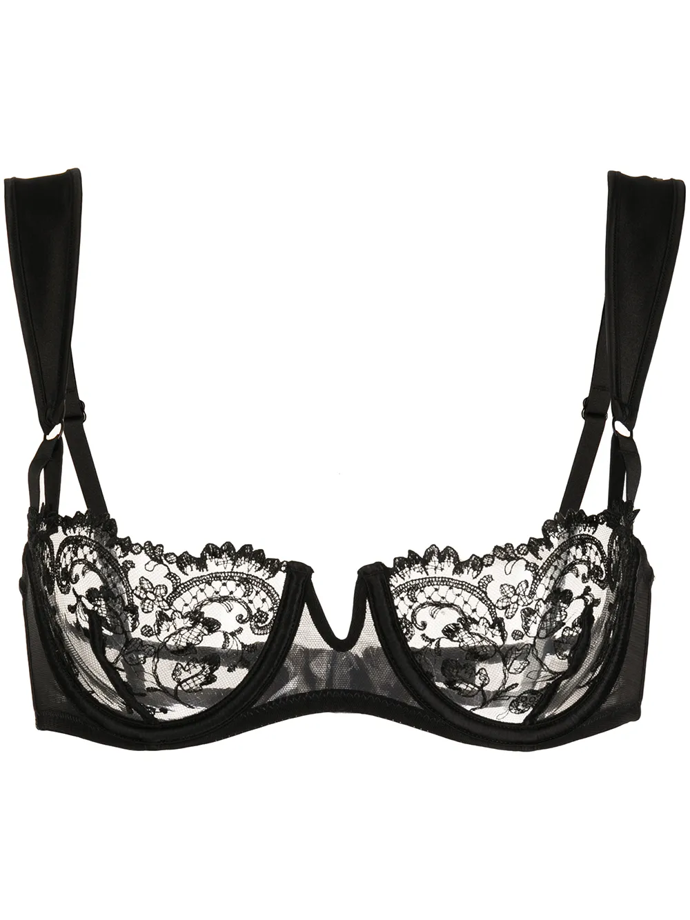 Kiki de Montparnasse Balconette bh Zwart