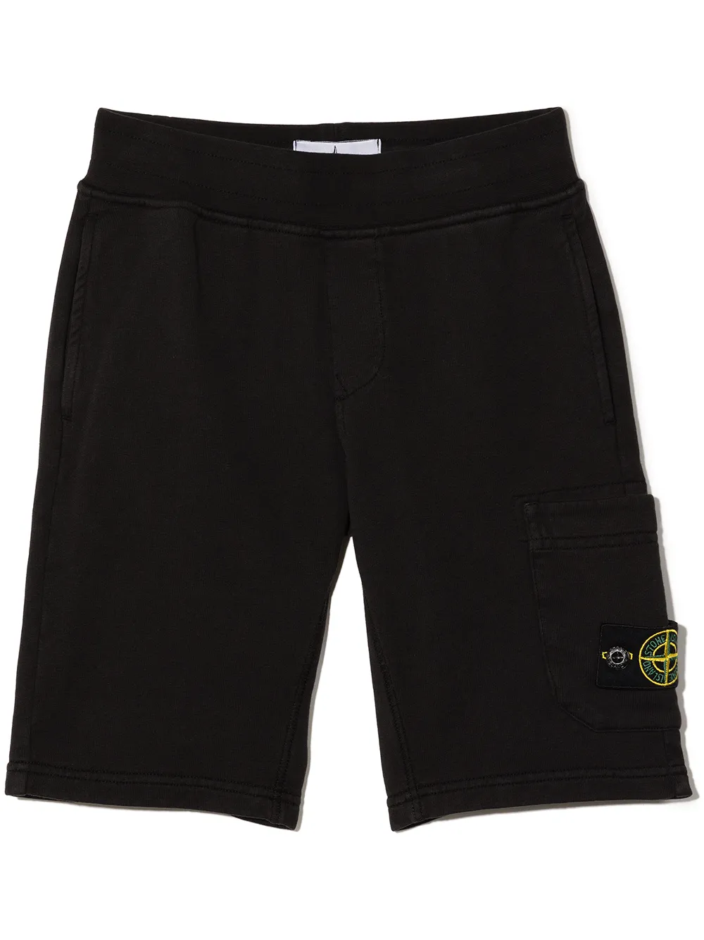 

Stone Island Junior shorts deportivos con distintivo de brújula - Negro