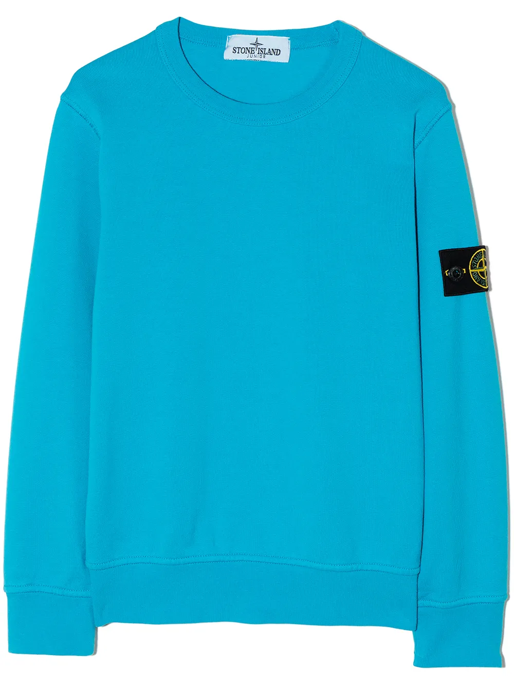 

Stone Island Junior sudadera con distintivo de brújula - Azul