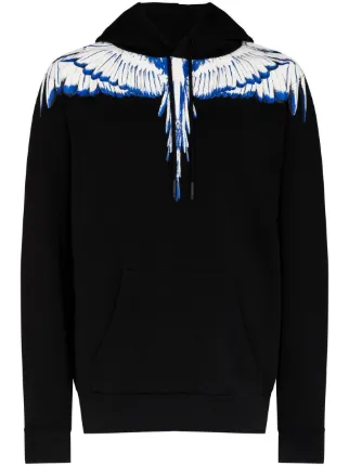 Marcelo Burlon County Of Milan Hoodie a Imprime Ailes Noir FARFETCH DZ