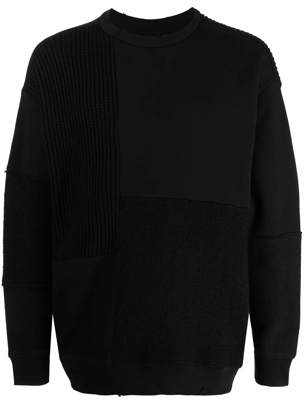 

izzue sudadera con cuello redondo - Negro